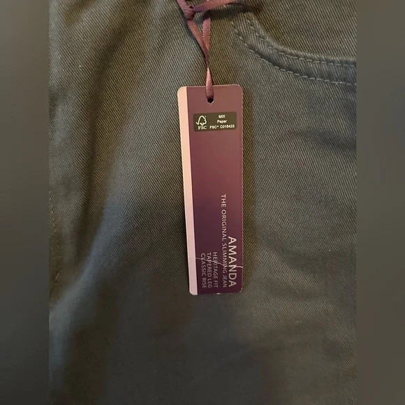 Gloria Vanderbilt Jeans Ashfall Color Soft Touch Maximum Recovery - Picture 6 of 8